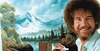 Bob Ross Schilder Workshop